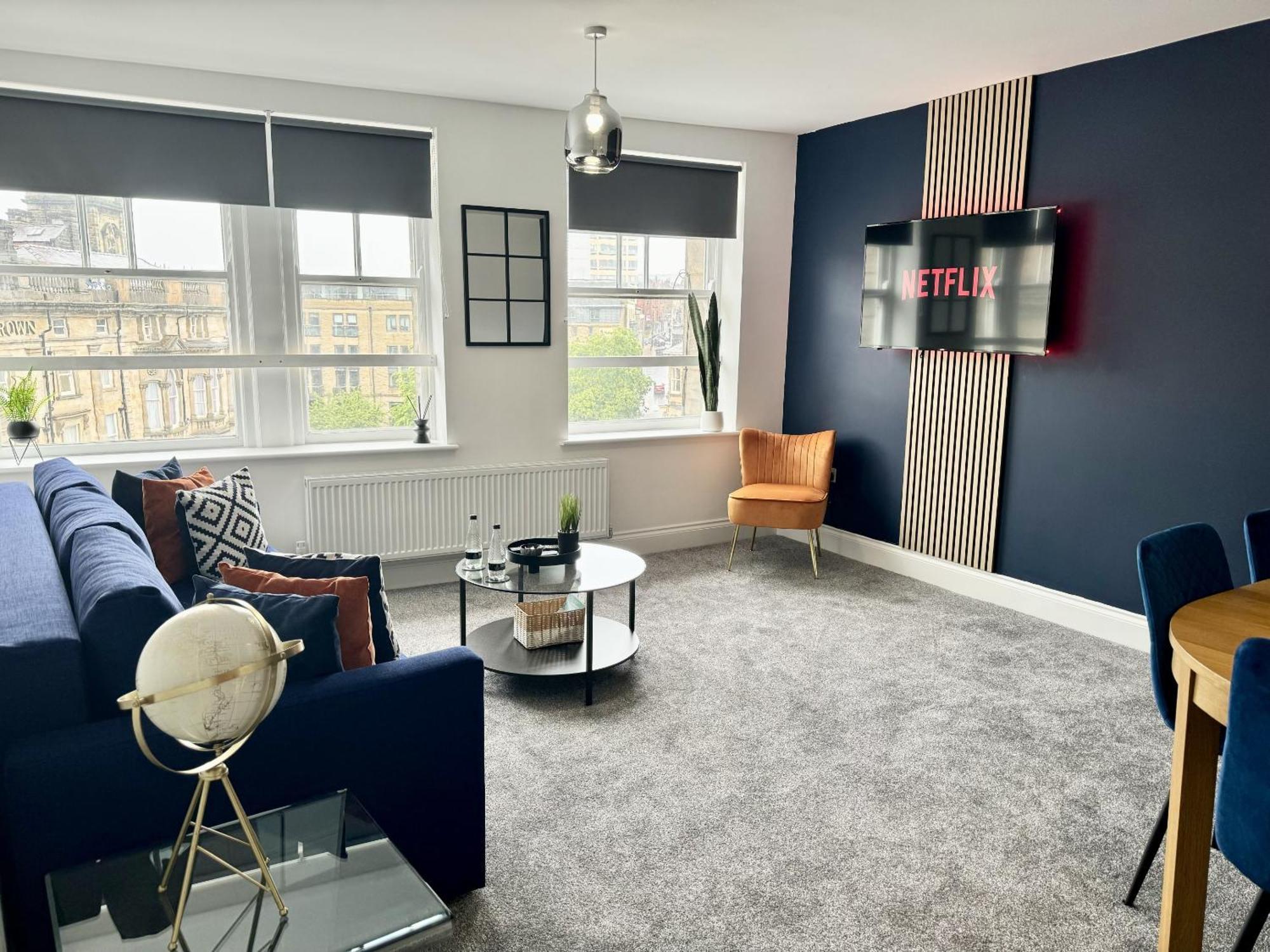 The Crown View - Luxury Apartment - Free Parking Nearby Harrogate Zewnętrze zdjęcie